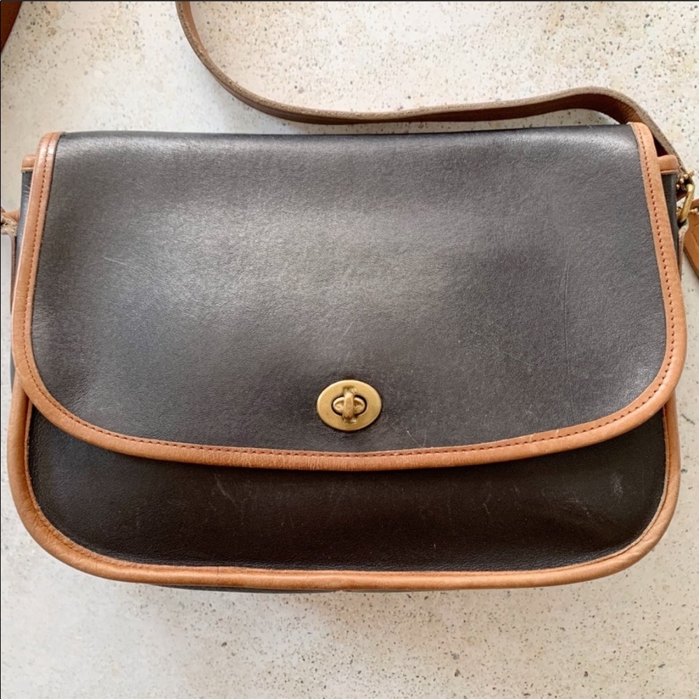 Vintage Coach Messenger Bag